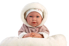 Load image into Gallery viewer, Llorens 16.5&quot; Articulated Newborn Doll Kim with Cushion