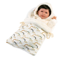 Load image into Gallery viewer, Llorens 16.5&quot; Articulated Newborn Doll Alejandro with Cushion