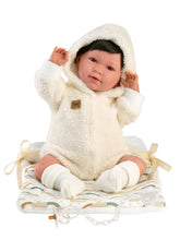 Load image into Gallery viewer, Llorens 16.5&quot; Articulated Newborn Doll Alejandro with Cushion