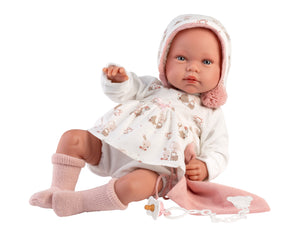 Llorens 17.3" Articulated Newborn Doll Alicia