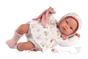 Llorens 17.3" Articulated Newborn Doll Alicia