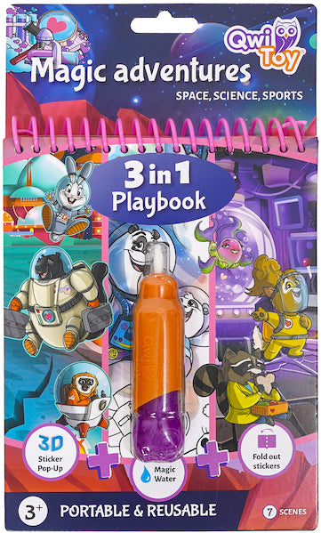 QwiToy Magic Adventures 3 in 1 Playbook