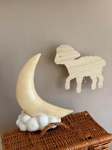 Egmont Lamp - Crescent Moon w/ Plug