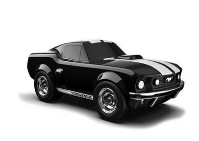 Baghera Black Ford Mustang Racing Car