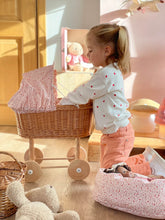 Load image into Gallery viewer, Egmont Toys Wicker Pram Ladybug