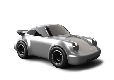 Baghera Silver Porsche 911 Racing Car