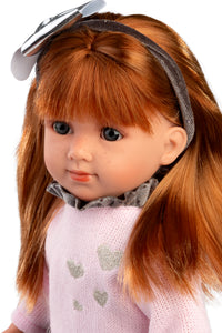 Llorens 13.8" Soft Body Fashion Doll Raquel