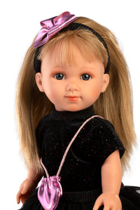 Llorens 13.8" Soft Body Fashion Doll Leandra