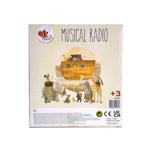 Egmont Toys Noah's Ark Musical Tin Radio