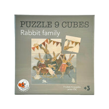 Load image into Gallery viewer, Egmont Toys Rabbit Family Puzzle Cube