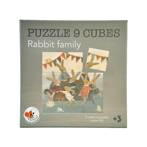 Egmont Toys Rabbit Family Puzzle Cube