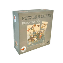 Load image into Gallery viewer, Egmont Toys Rabbit Family Puzzle Cube