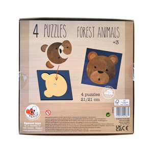 Egmont Toys 4 Puzzles Forest Animals