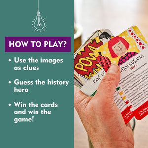 History Heroes Artists Card Game