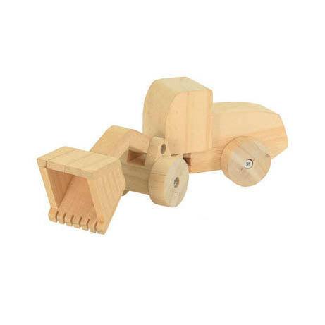 Egmont Toys DIY Wooden Bulldozer