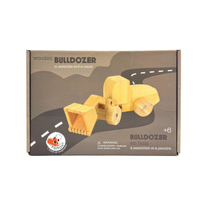 Egmont Toys DIY Wooden Bulldozer