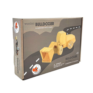 Egmont Toys DIY Wooden Bulldozer