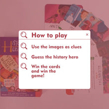 Load image into Gallery viewer, History Heroes Women In History Card Game