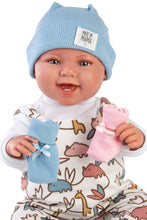 Load image into Gallery viewer, Llorens 17.3&quot; Soft Body Laughing Newborn Doll Bobbie