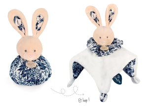  DOUDOU ET COMPAGNIE - White Small Soft Bunny with