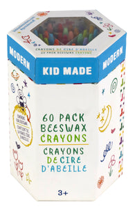 Kid Made Modern Beeswax Crayons - 60 pack