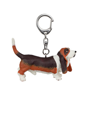 Papo France Key Chains - Basset Hound