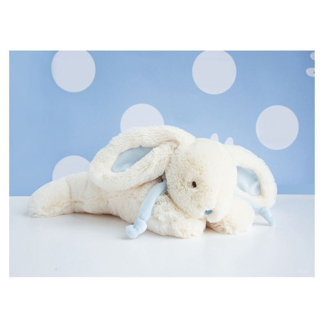 Doudou et Compagnie Blue Plush Bunny