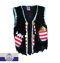 Load image into Gallery viewer, Liontouch Pretend-Play Dress Up Costume Red Stripe Pirate Vest