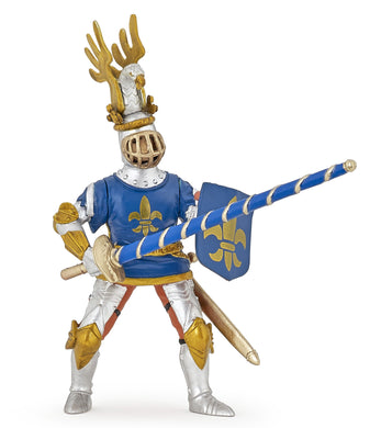 Papo France Blue Knight Fleur De Lys