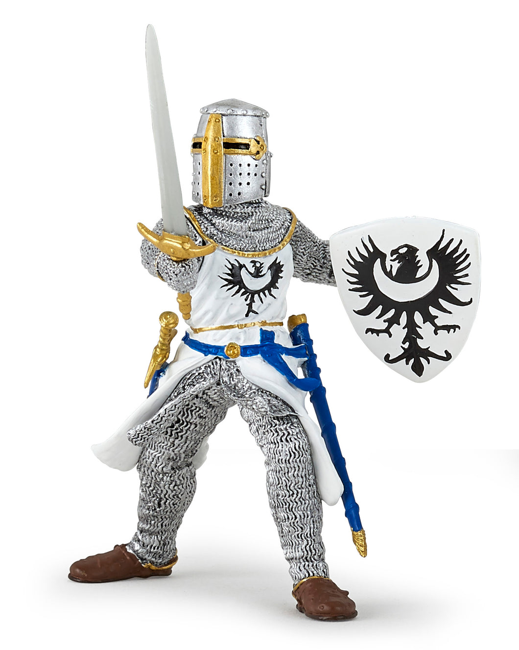 Papo France White Knight With Sword