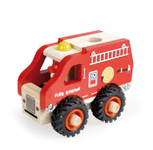 Load image into Gallery viewer, Egmont Toys Wooden Fire Truck