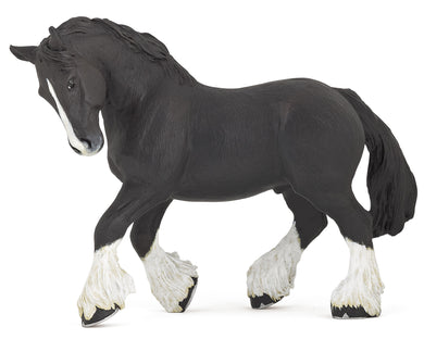 Papo France Black Shire Horse