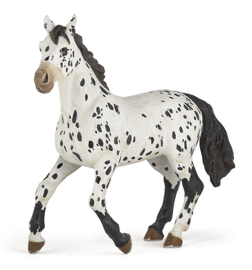 Papo France Black Appaloosa Horse