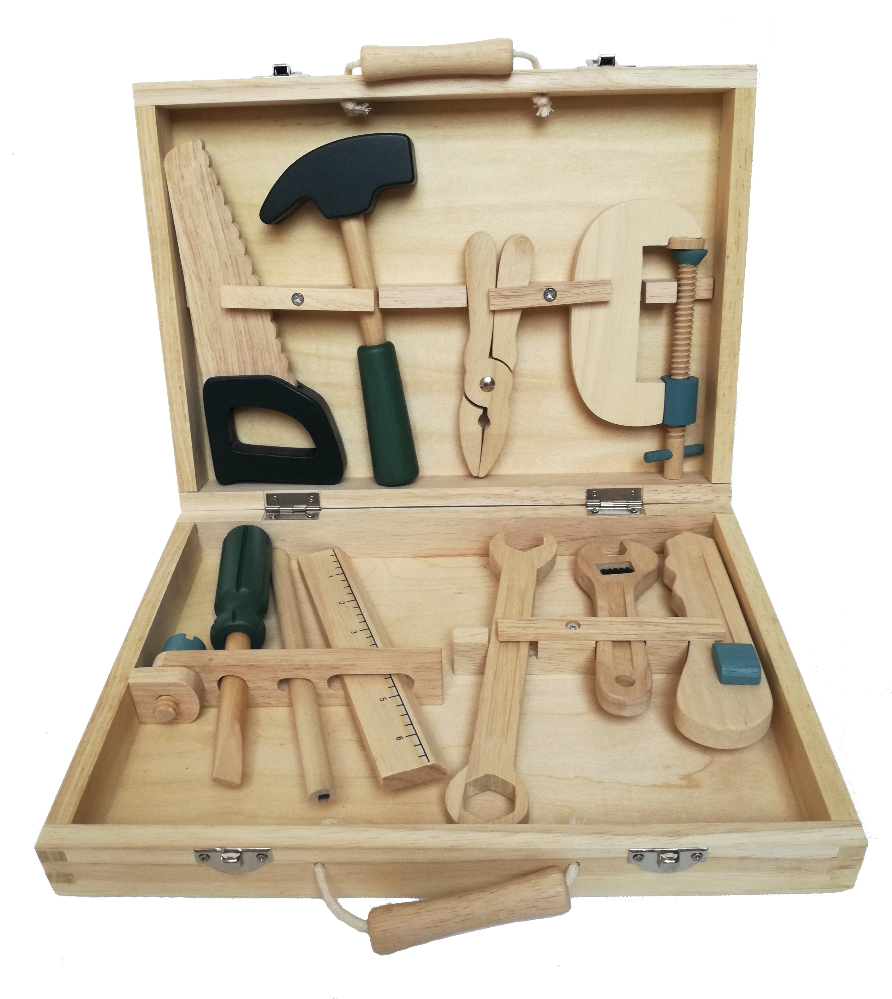 Wooden Toy Tool Box + Reviews