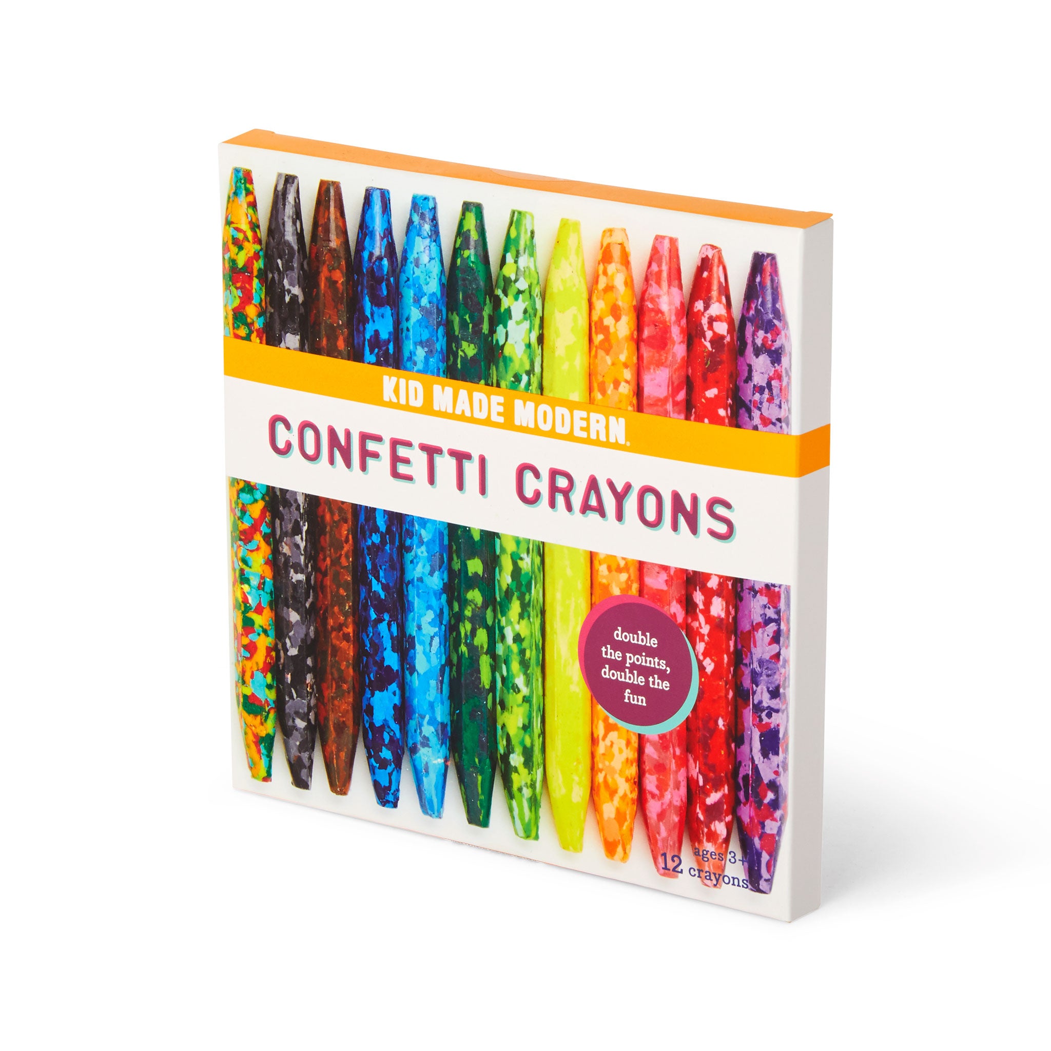 Giant Bright Confetti Crayon